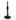 Gator Frameworks Desktop Mic Stand With 6" Round Base