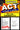 ACT Test Prep Geometry Review--Exambusters Flash Cards--Workbook 8 of 13