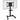 Alternate-Image2 Image for Chief Fit Mobile Cart - For 55-86 Inch Interactive Displays - Black
