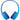 Front Image for Belkin Wireless Bluetooth On-Ear Headphones for Kids w/ Mic - 85dB Limit - w/ USB-C Cable - Headset - Blue