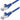 Main Image for StarTech 6in Blue CAT8 Ethernet Cable, Snagless RJ45, 25G/40G 2000MHz, 100W PoE, S/FTP, 26AWG Pure Bare Copper, LSZH Network Patch Cord