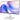 Alternate-Image5 Image for Lenovo L24-4C 24" Class Full HD LED Monitor - 16:9 - Cloud Gray