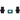 Alternate-Image3 Image for StarTech MPO/MTP Coupler, Multimode OM3/OM4 MPO Fiber Coupler, Key Up-Key Down, Fiber Optic MPO/MTP Coupler for Patch Panels - Aqua
