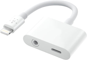 LIGHTNING TO 3.5MM SPLITTER ADAPTER