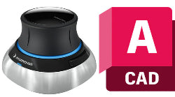 3dConnexion SpaceMouse Wireless Bluetooth Edition with FREE Autodesk AutoCAD (Bundle)
