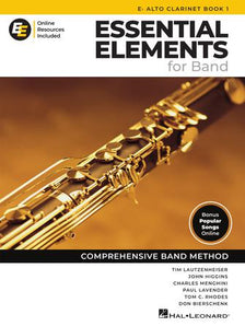 Essential Elements for Band – Eb Alto Clarinet Book 1 with EEi