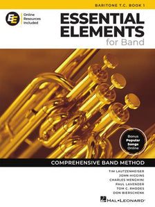 Essential Elements for Band – Baritone T.C. Book 1 with EEi