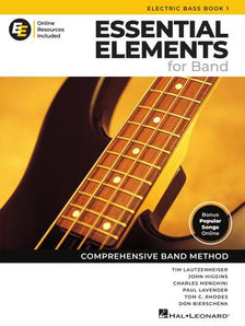 Essential Elements for Band – Electric Bass Book 1 with EEi