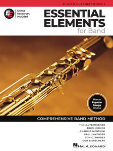 Essential Elements for Band – Bb Alto Clarinet Book 2 with EEi