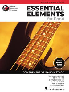 Essential Elements for Band – Electric Bass Book 2 with EEi