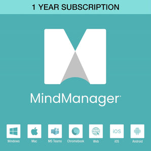 Corel MindManager Suite with MindManager for Microsoft Teams for Mac & Windows 1-Year Subscription (Download)