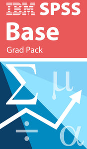 IBM SPSS Statistics Base Grad Pack v.30  Windows/Mac (Download) - 12 Month