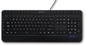 Verbatim Illuminated Wired USB Keyboard