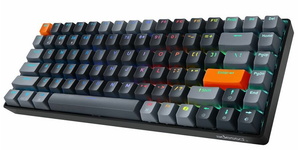 Adesso EasyTouch 1000 Wired/Wireless/Bluetooth Multi-OS Illuminated Mechanical VIA Mini Keyboard With CoPilot Ai Hotkey (On Sale!)
