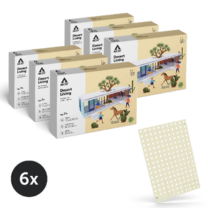Arckit Desert Living Model House Kits 6-Pack