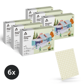 Arckit Mountain Living Model House Kits 6-Pack