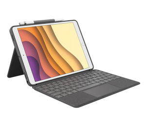 Logitech Combo Touch Keyboard Cover/Case for iPad 7th/8th/9th Gen with FREE Screen Protector & Shipping