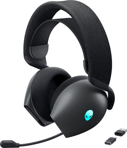 Dell Alienware Tri Mode Wireless Gaming Headset with AI Noise Cancellation & RGB Lighting (2 Colors)