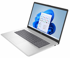 HP 17-CN 17.3" HD+ Touchscreen Intel N200 4GB RAM 128GB UFS Laptop (Refurbished)