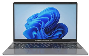 Hyundai HyBook 14" HD Intel Celeron 4GB RAM 128GB SSD Laptop with Office 2024