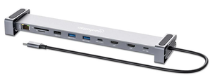 Manhattan 10-in-1 Dual HDMI Docking Station with Android Phone to Screen Capability (On Sale!)