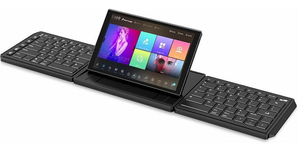 Mobile Pixels Tetra Keyboard with Integrated 8" Touchscreen