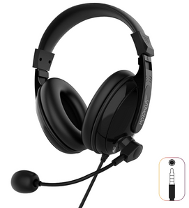 Morpheus m360 Basic Multimedia Stereo Headset with Adjustable Mic