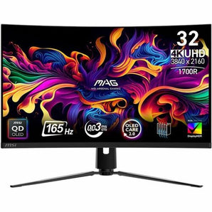 MSI MAG 32" 4K UHD Quantum Dot OLED Curved Gaming Monitor (3 Options)