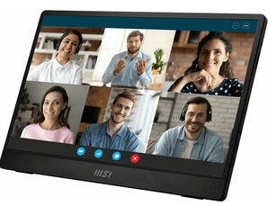 MSI PRO 16" FHD Ultra-Slim Portable IPS Monitor with Tripod Mount Support