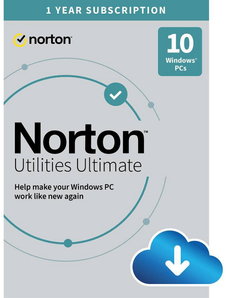 Norton Utilities Ultimate for Up to 10 Users 1-Year Subscription