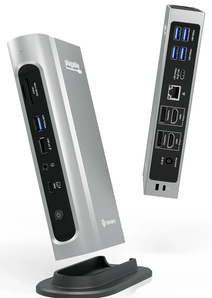 Plugable Technologies 16-in-1 Thunderbolt 4 Docking Station with Quad Monitor Support