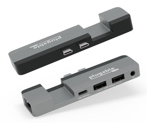 Plugable Technologies USB-C Hub Multiport Adapter for MacBook Pro & MacBook Air with MagSafe (On Sale!)