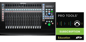 PreSonus FaderPort 16 16-Channel Mix Production Controller with FREE! Avid Pro Tools Subscription