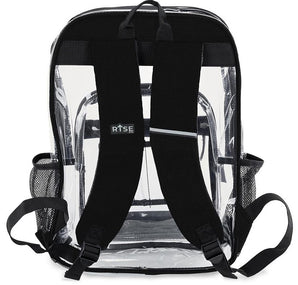 Rise K12 Crystal Clear Backpack for Laptops Up to 15.6" (Multi-Packs Available) (On Sale!)