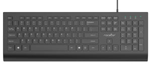 Rocstor Premium K10 Wired USB Keyboard