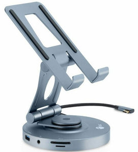 SIIG USB-C MultiTask Hub Stand Holder for iPads & Tablets