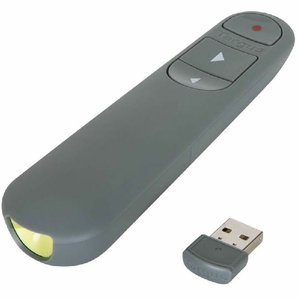 Targus Control Plus Dual Mode EcoSmart Antimicrobial Presenter with Laser