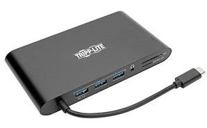 Tripp Lite USB-C Docking Station for PCs, Chromebooks, Tablets & Smartphones