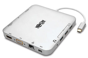 Tripp Lite USB-C Docking Station with Dual 4K Display Capability & Audio