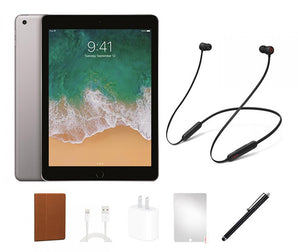 Apple iPad 5th Gen. Beats Bundle (HeadPhones, Case, Stylus) (Refurb)<br>Choose Size & Color
