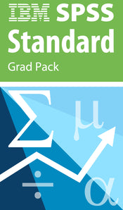 IBM SPSS Statistics Standard Grad Pack v.30  Windows/Mac (Download) - 12 Month