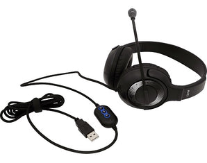 Avid AE-55 USB Headset with Rotating Mic for Classrooms (Multi-Packs Available)
