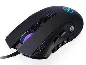 IOGEAR GME680 MMOMENTUM Pro 12-Button Programmable MMO Gaming Mouse (On Sale!)