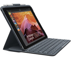 Logitech Slim Folio Keyboard/Cover Case for iPad 7th, 8th & 9th Gen (FREE! Shipping)
