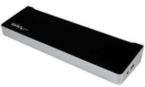 StarTech Triple-4K Monitor USB-C Docking Station with 5K Support for Laptops