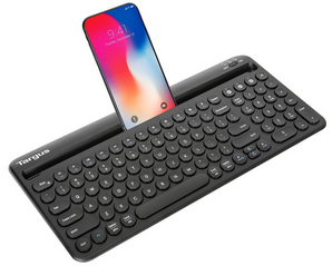 Targus Multi-Device Bluetooth Keyboard with Cradle & Antimicrobial Protection (On Sale!)