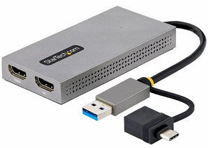 StarTech USB to Dual HDMI Adapter