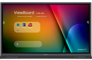 ViewSonic ViewBoard IFP7552-1C 75" 4K Ultra HD Interactive Flat Panel Display with Integrated Microphone and USB-C