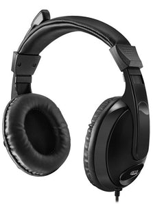 Adesso Xtream H5 Multimedia Headset with 4-Band 3.5mm Connectors & Y-Adapter (Multi-Packs Available)